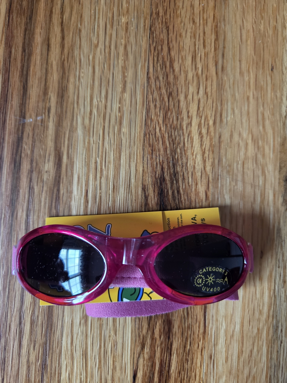 BaBy BanZ Hot Pink Kids Sunglasses with Dark Lenses